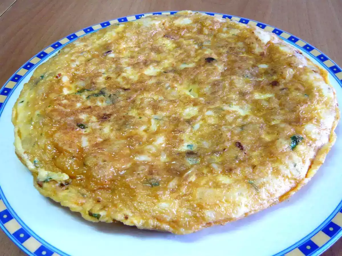 Tortilla de bacalao