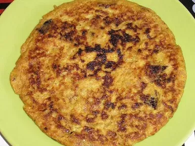 Tortilla de coliflor a la crema de Módena ( sin huevo ), foto 6