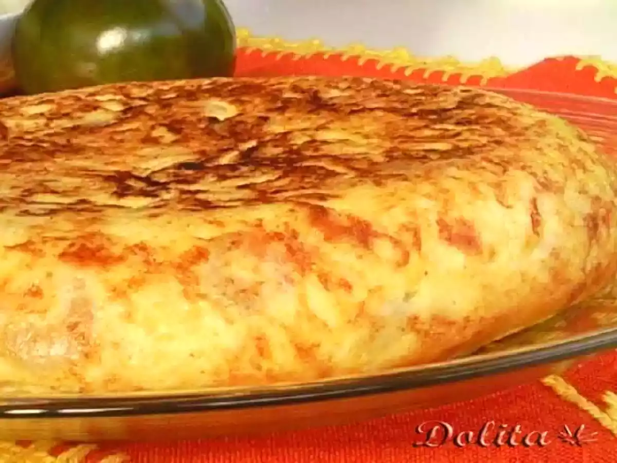 Tortilla de coliflor con gambas - foto 2