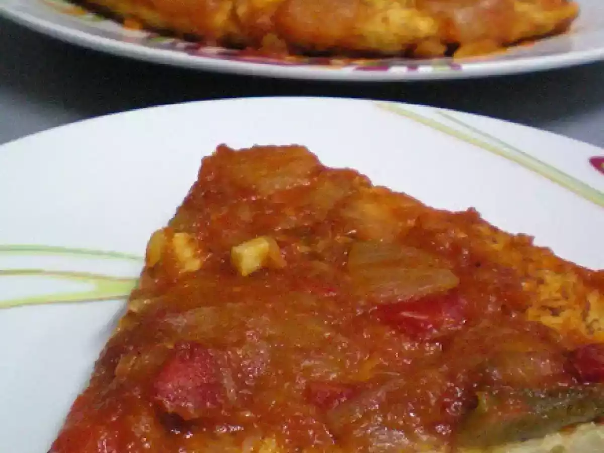 Tortilla de coliflor guisada en pisto - foto 6