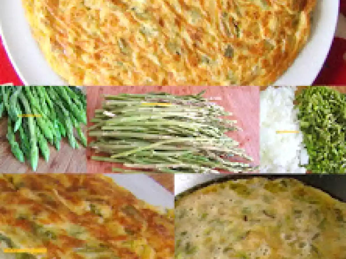 Tortilla de espárragos silvestres