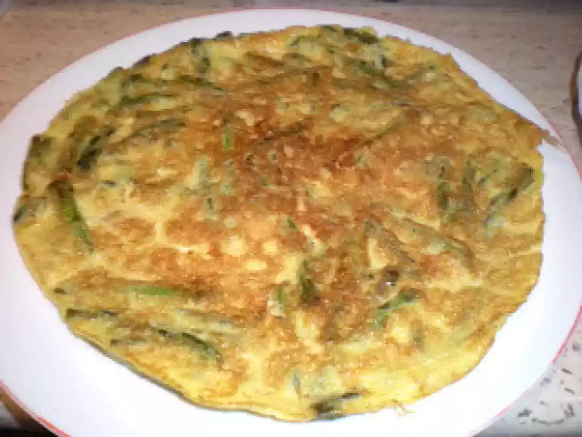 Tortilla de espárragos trigueros salvajes - foto 6