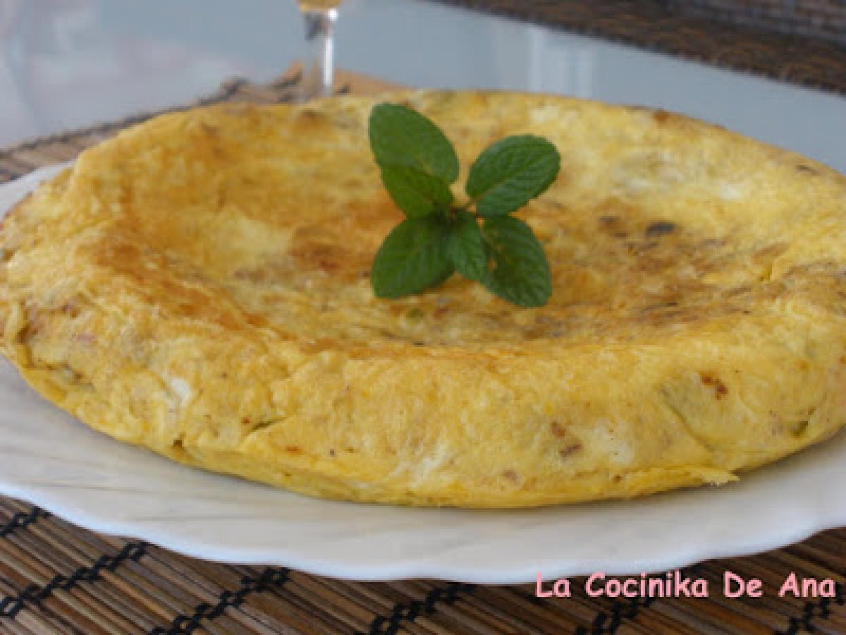 Tortilla de garbanzos Receta Petitchef