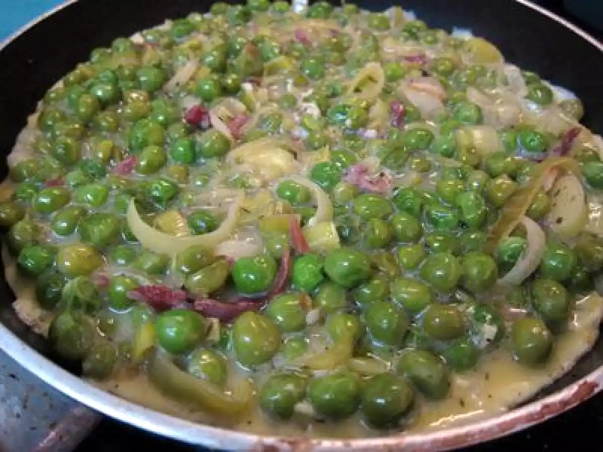 Tortilla de guisantes con jamón - foto 6