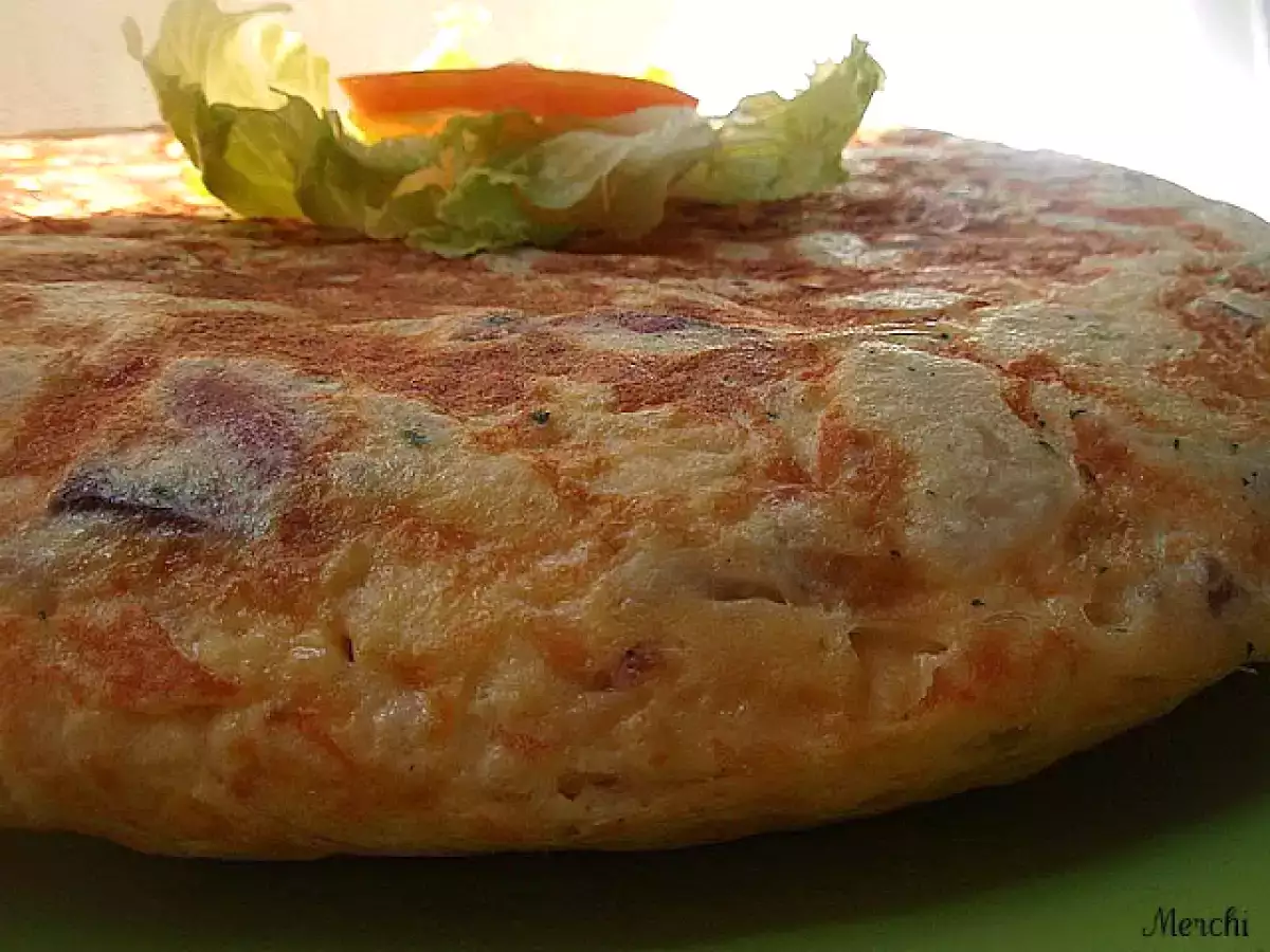 Tortilla de lacón gallego