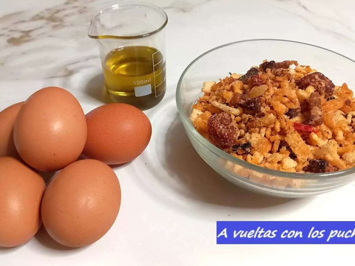 Tortilla de migas manchegas - foto 2