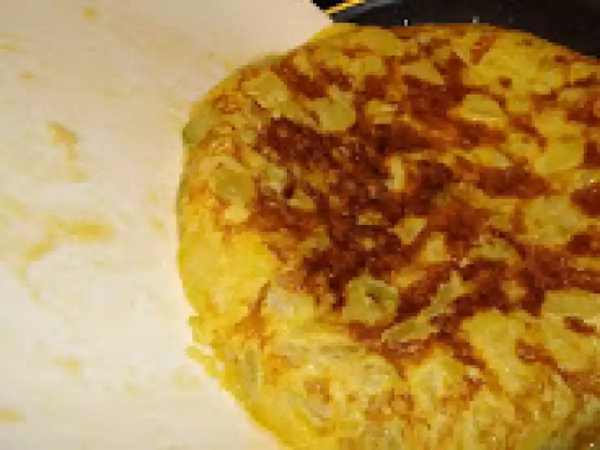 Tortilla de papas con calabacín - foto 2