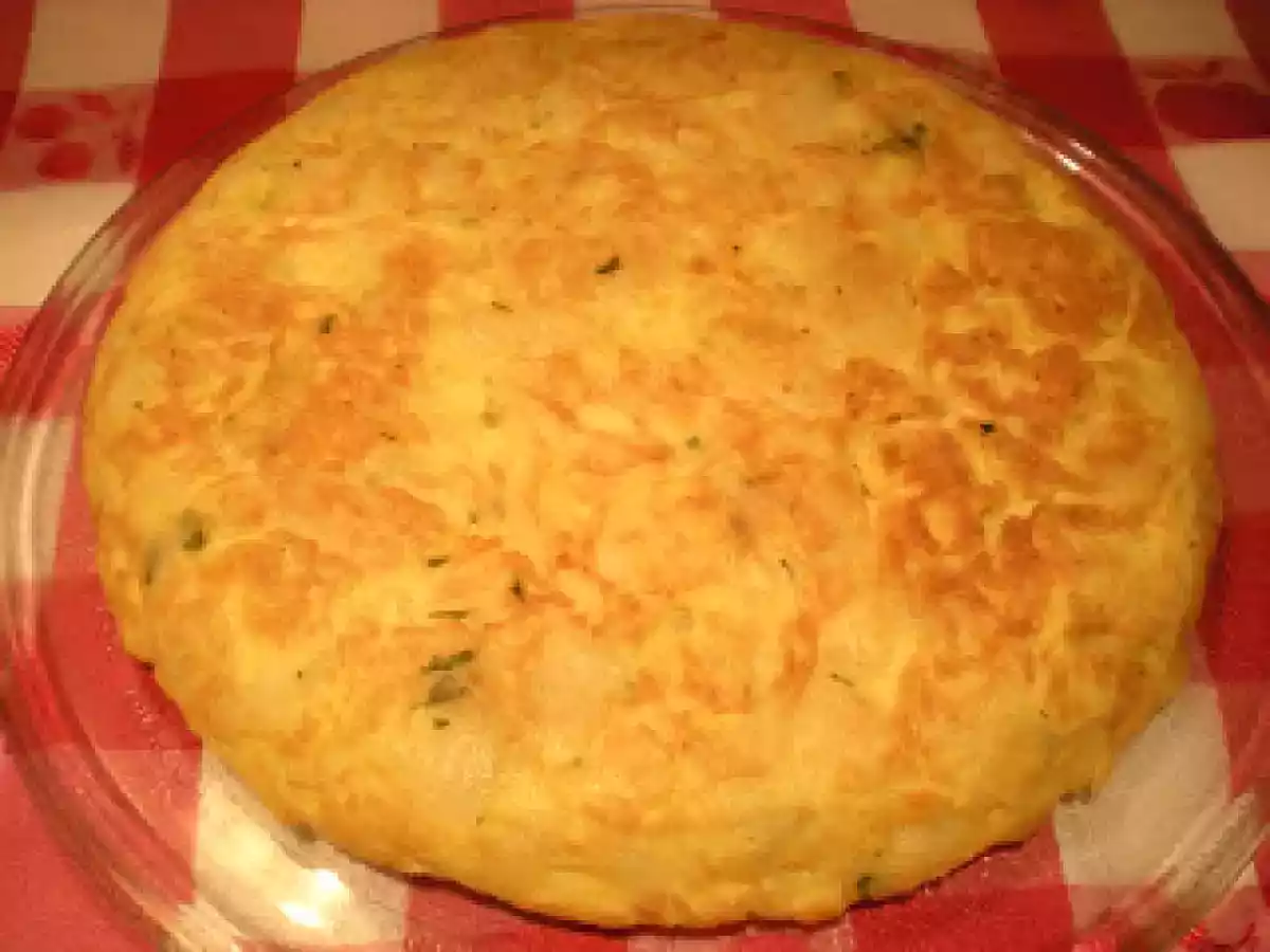 Tortilla de patata (con ajo y perejil)