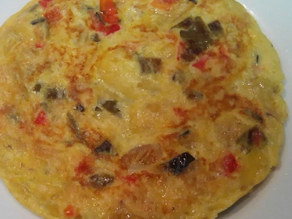 Tortilla de patatas con verduras Receta Petitchef