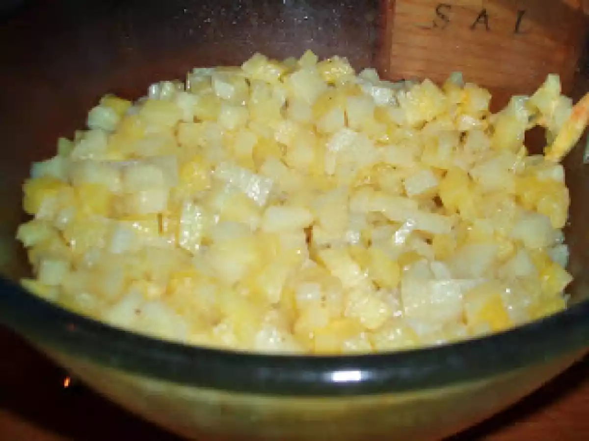 Tortilla de patatas en el microondas