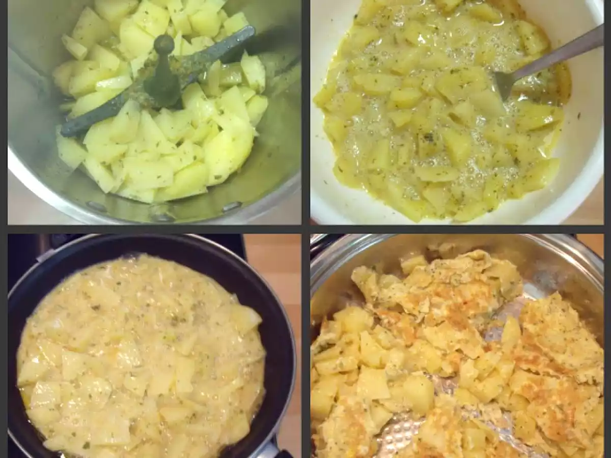 Tortilla de patatas en salsa - foto 2