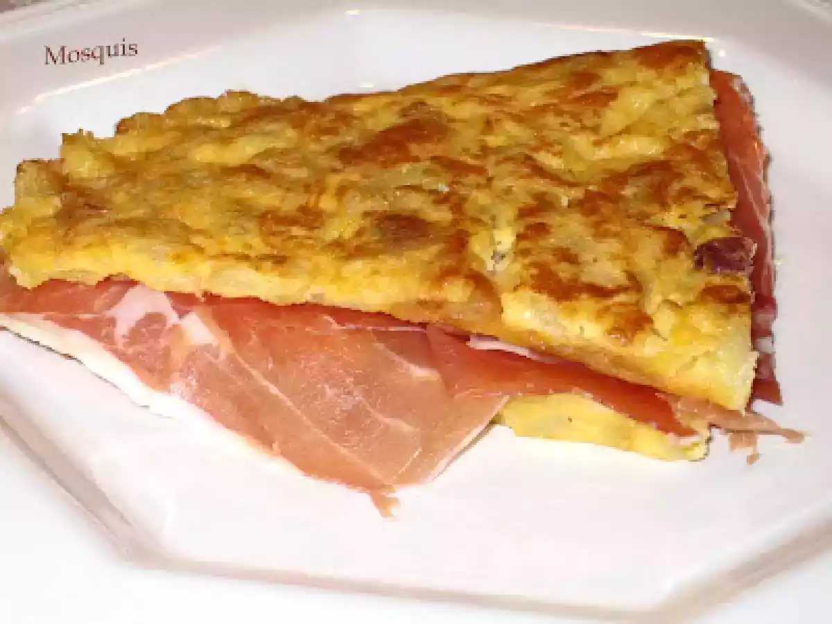 Tortilla de patatas y jamón curado Espuña