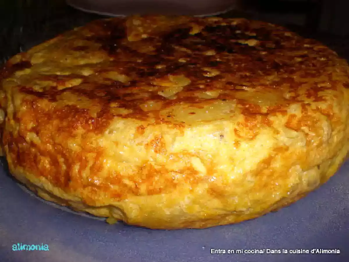 Tortilla española de atun / Tortilla Espagnole au thon - foto 2