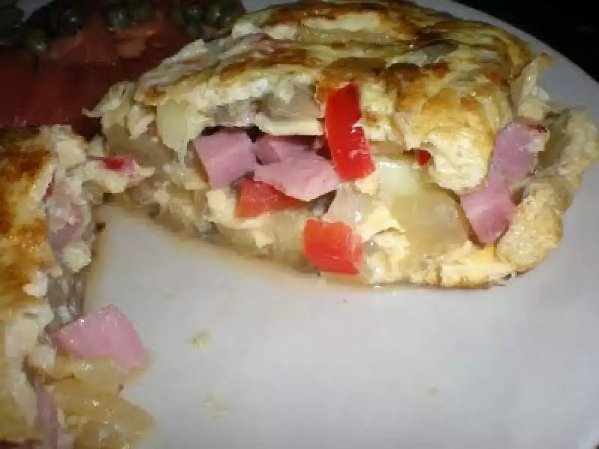 TORTILLA FRANCESA CON VERDURAS AL DENTE - foto 2