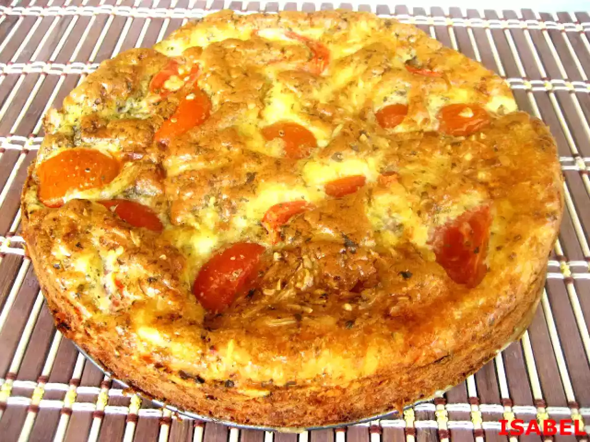 Tortilla margarita al horno
