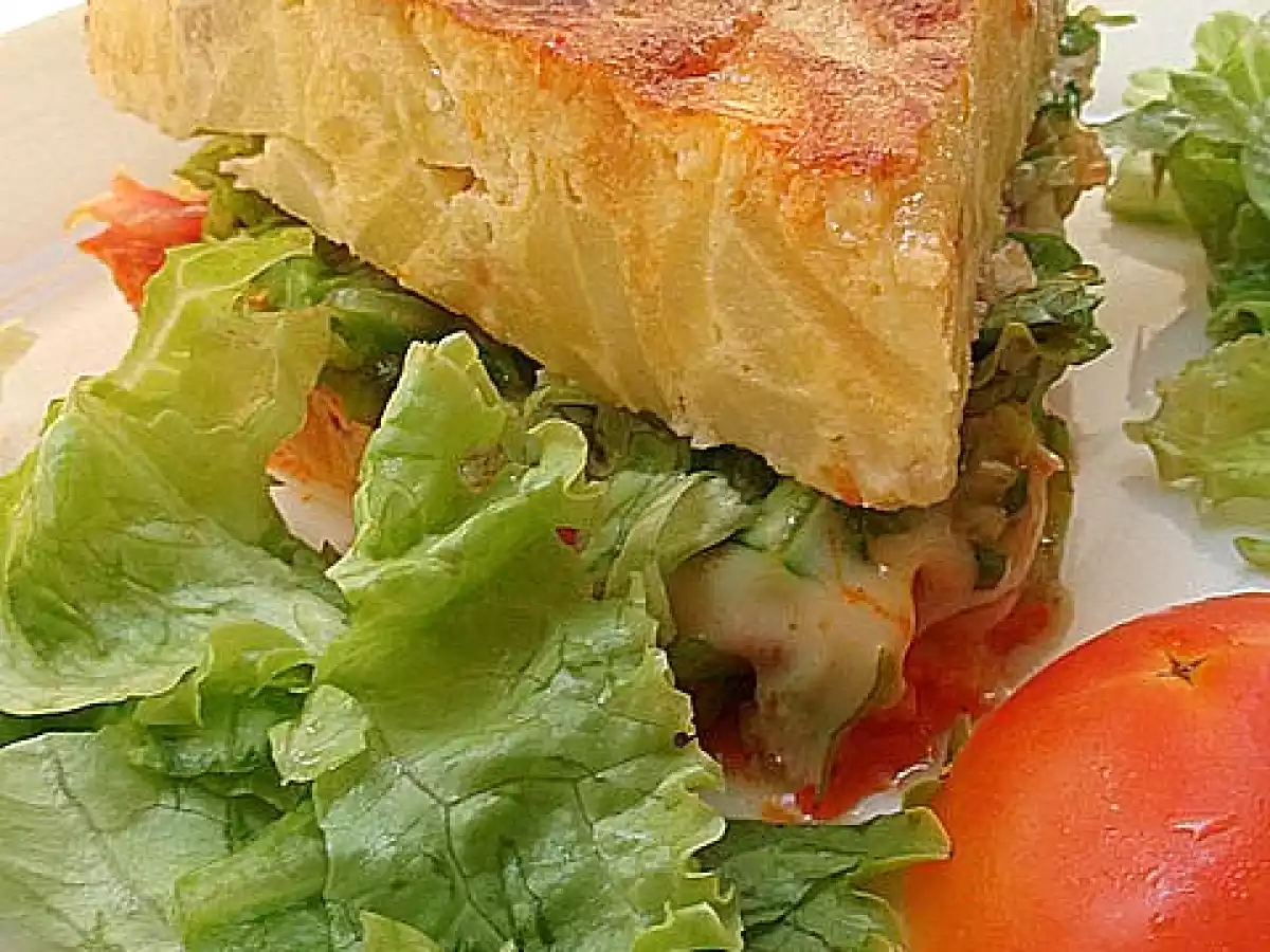 Tortilla rellena de sobrasada y queso brie - foto 5