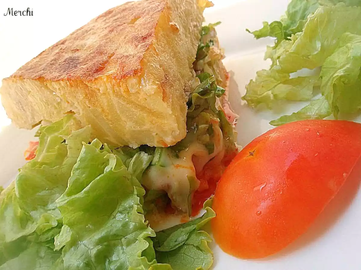 Tortilla rellena de sobrasada y queso brie - foto 7