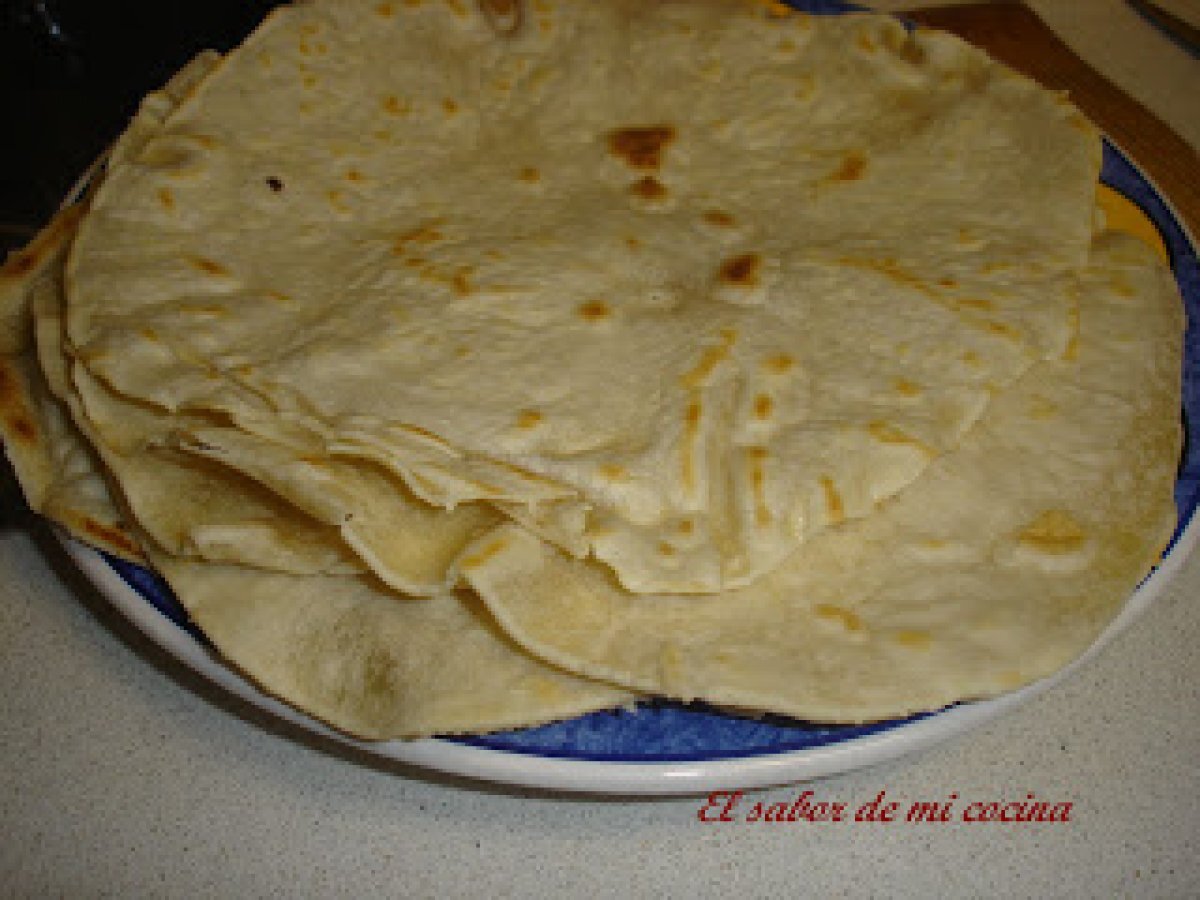 Tortillas de trigo, Receta Petitchef