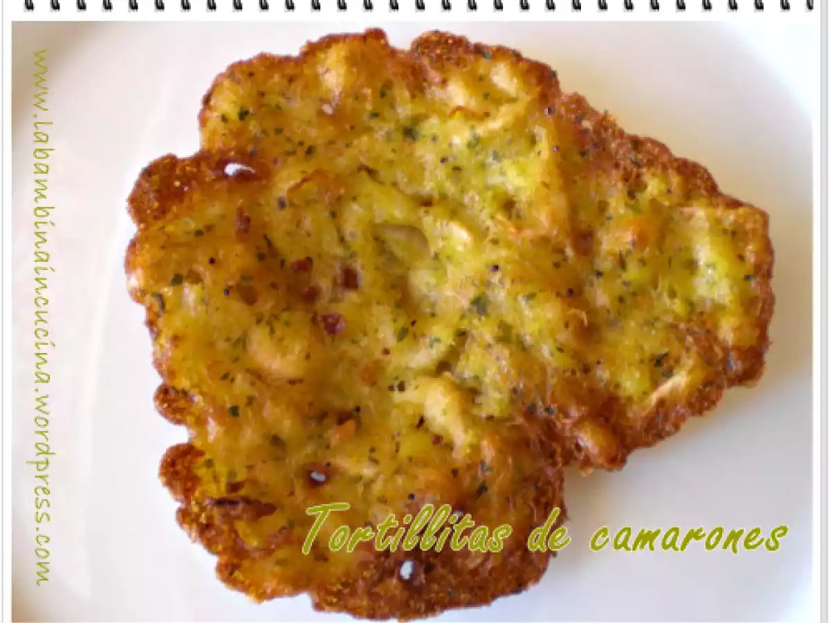 Tortillita de Camarones