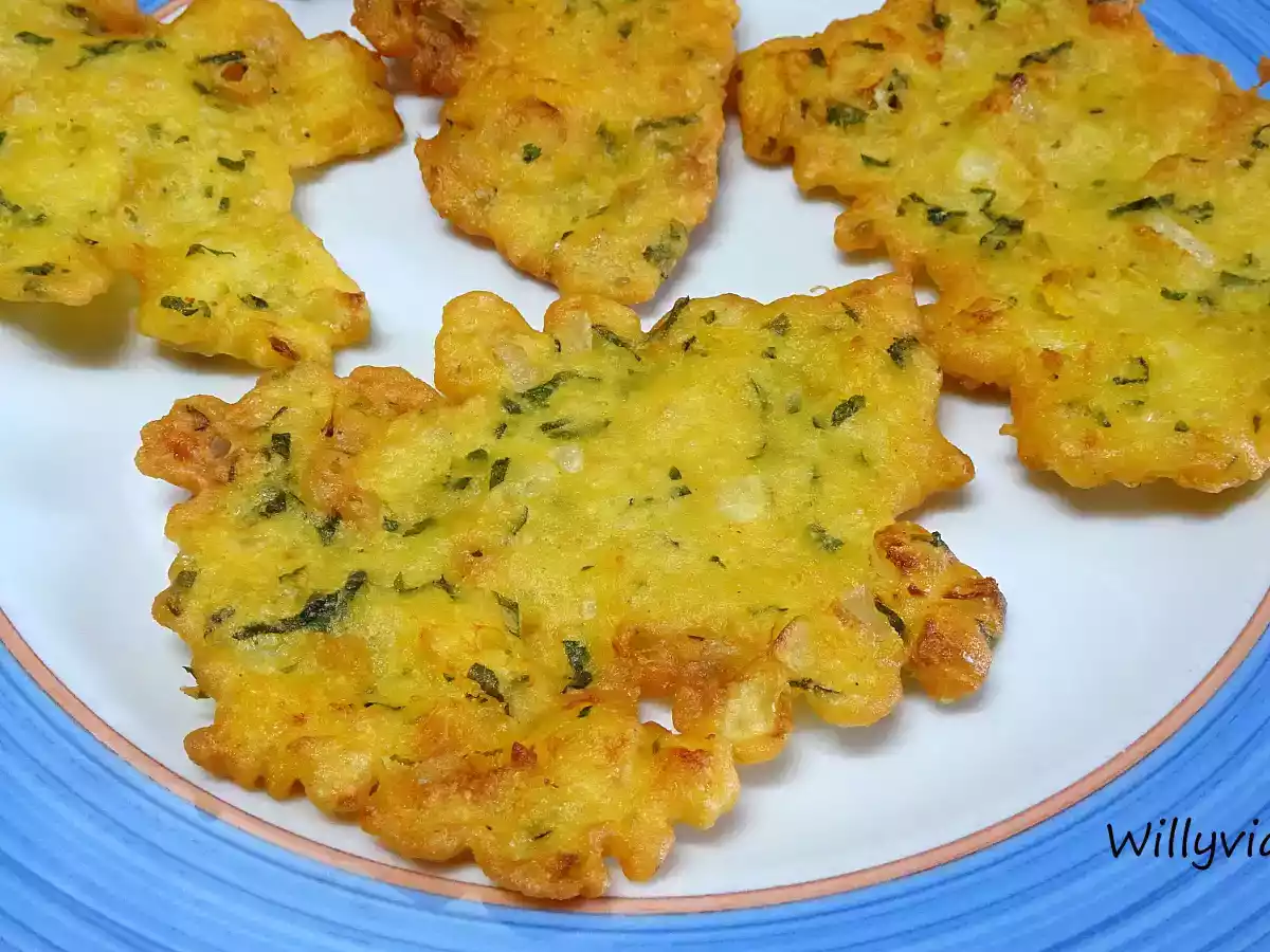 Tortillitas de bacalao crujientes