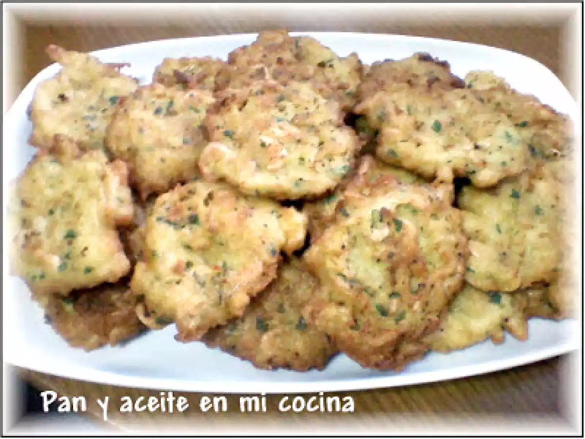 Tortillitas de camarones (thermomix)