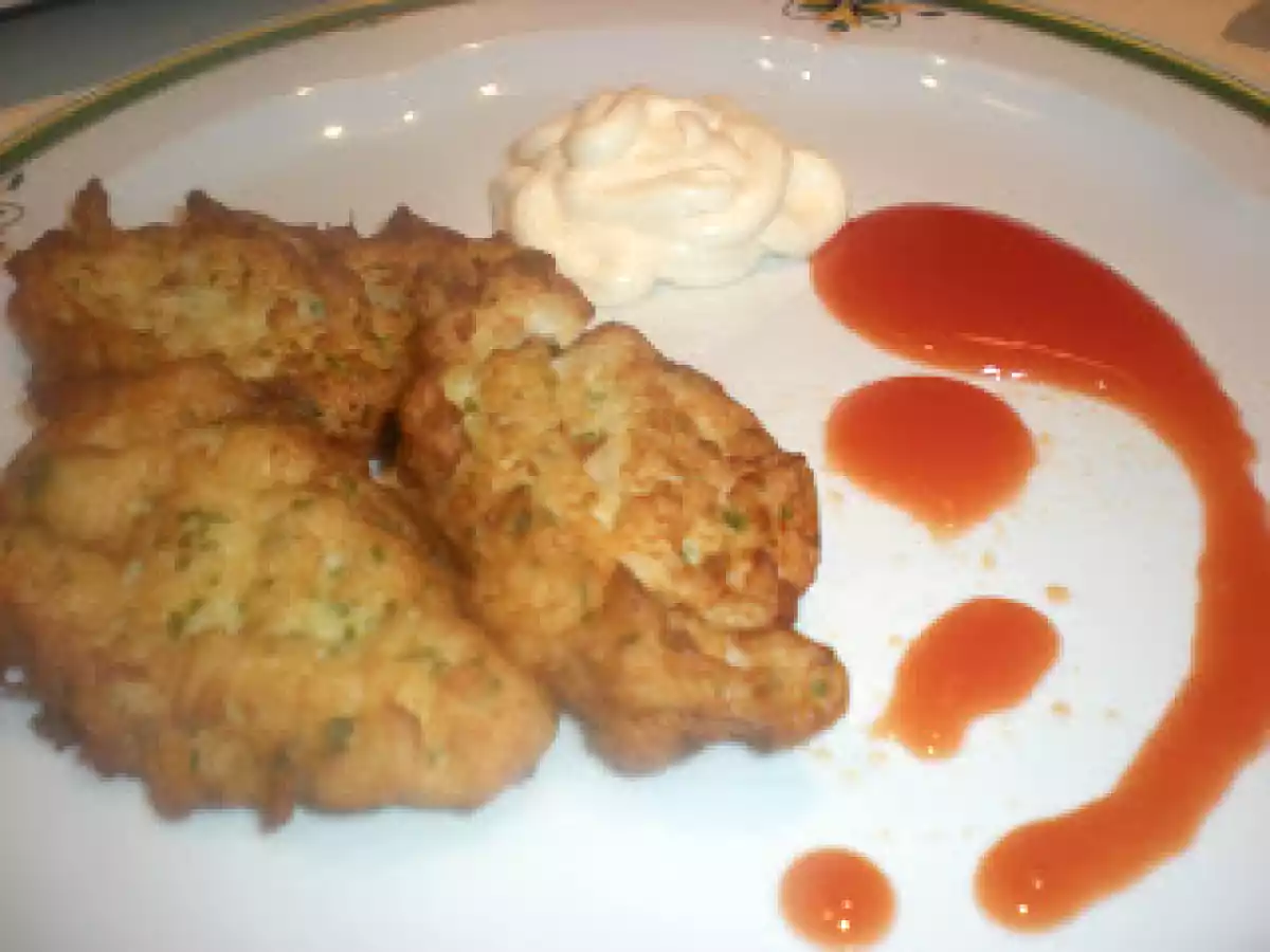 Tortillitas de coliflor