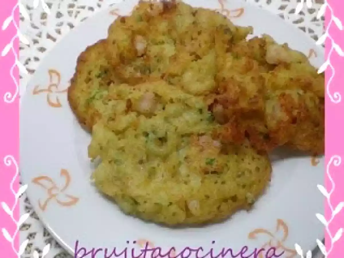 Tortillitas de gambas con thermomix