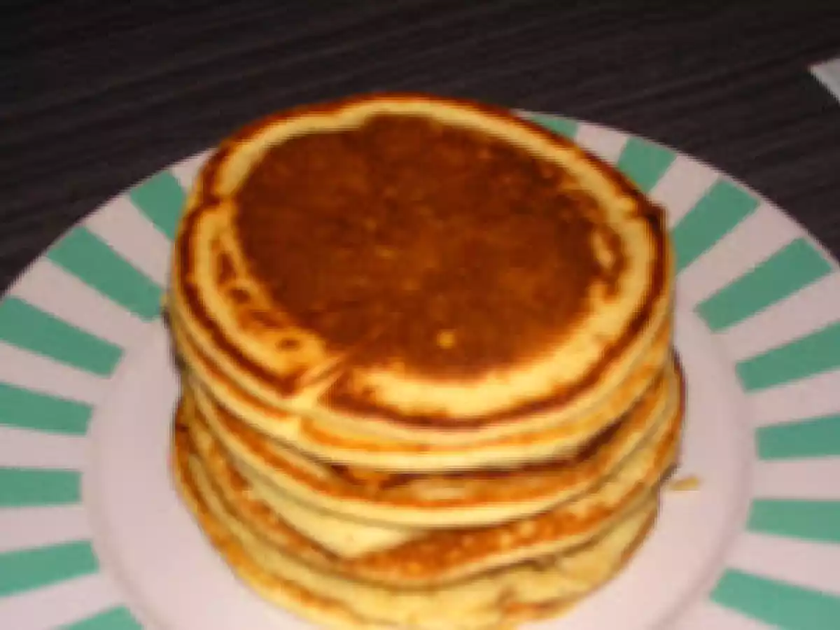 TORTITAS AMERICANAS( RECETA XAVIER BARRIGA)