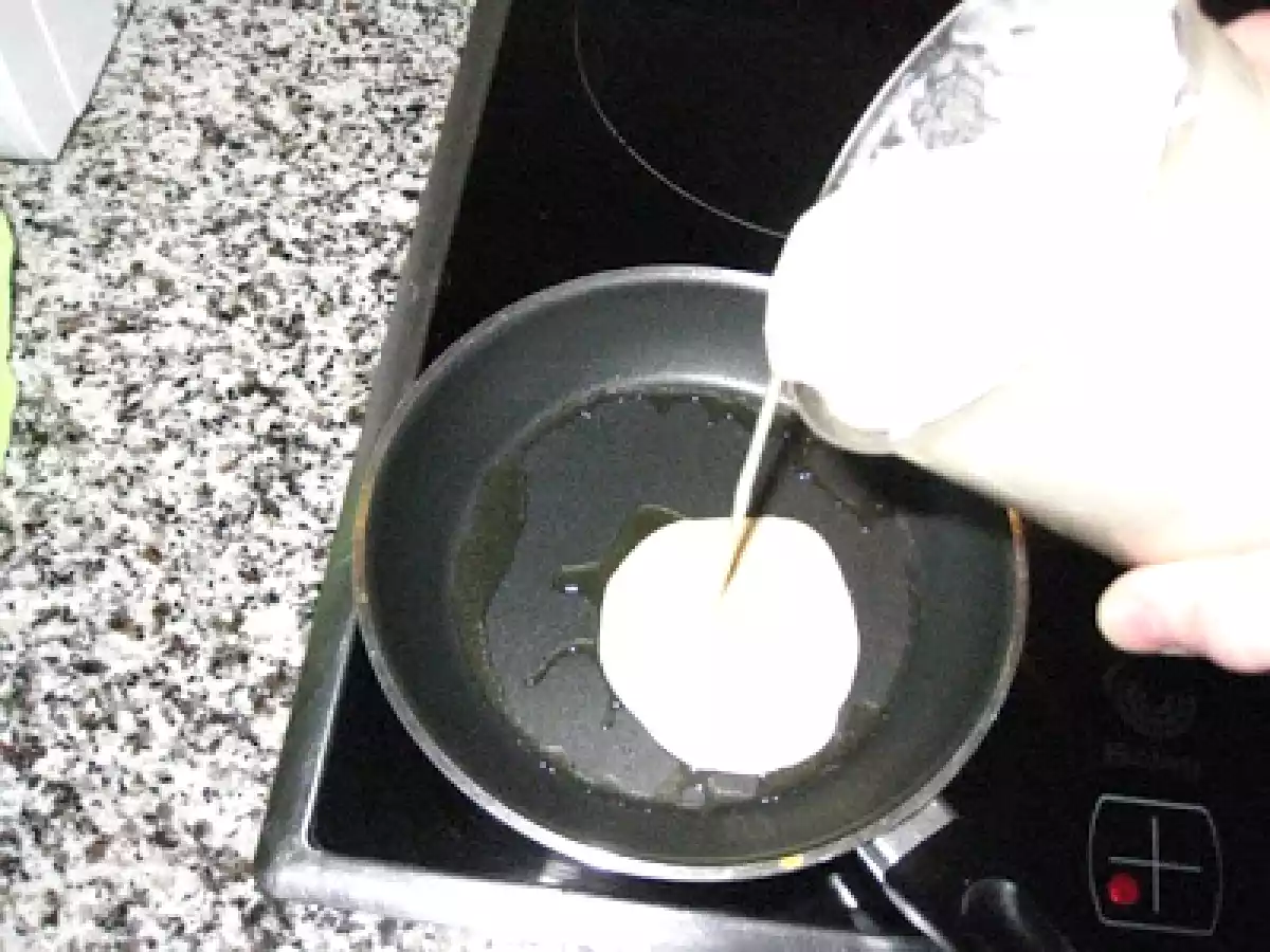 Tortitas con chocolate y nata - foto 2