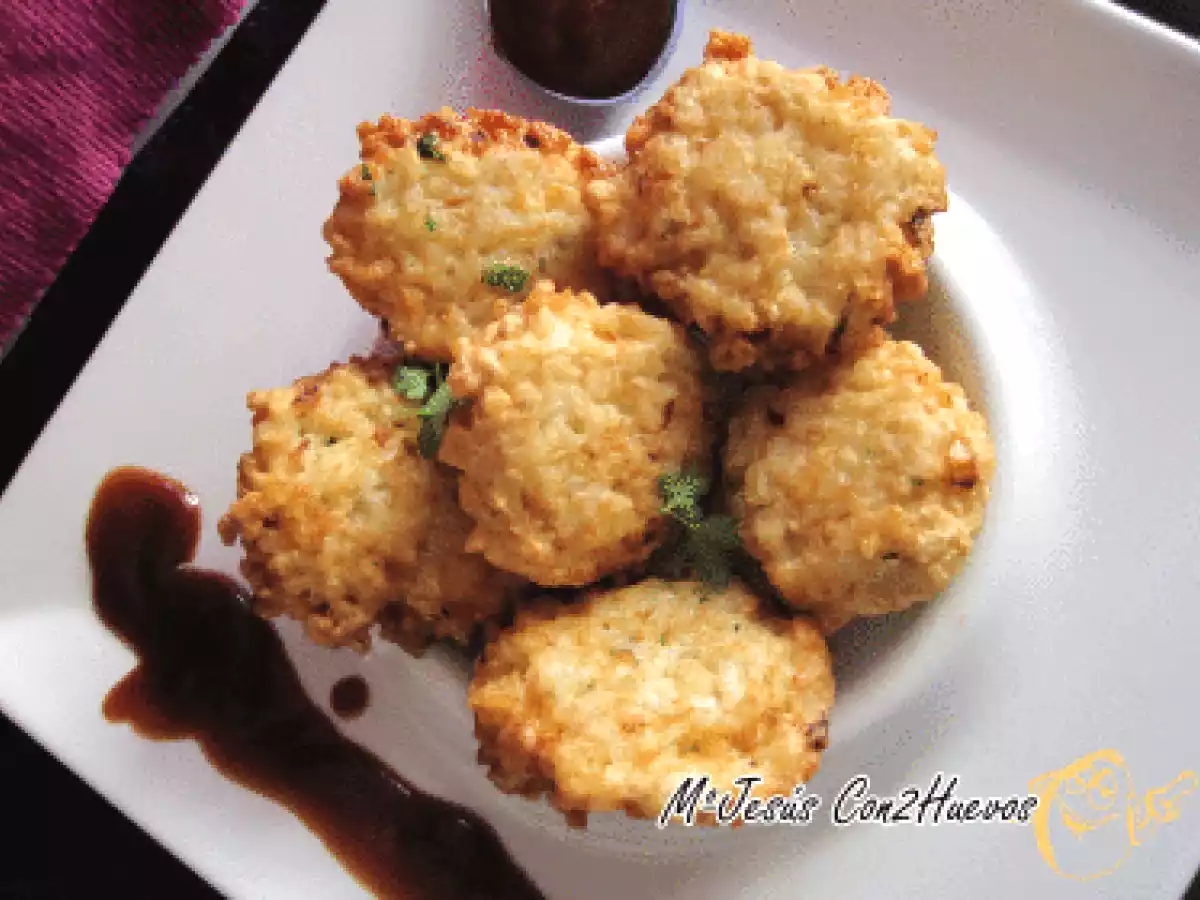 TORTITAS DE ARROZ CON PARMESANO - foto 2