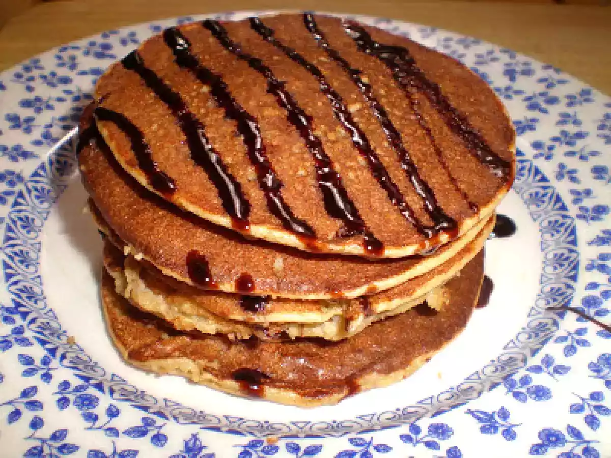 Tortitas de avena y plátano con estevia - foto 2