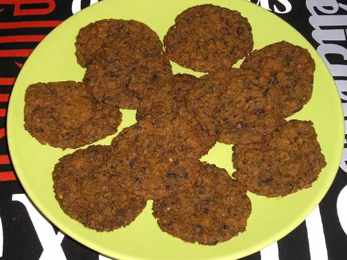 Tortitas de azukis al curry