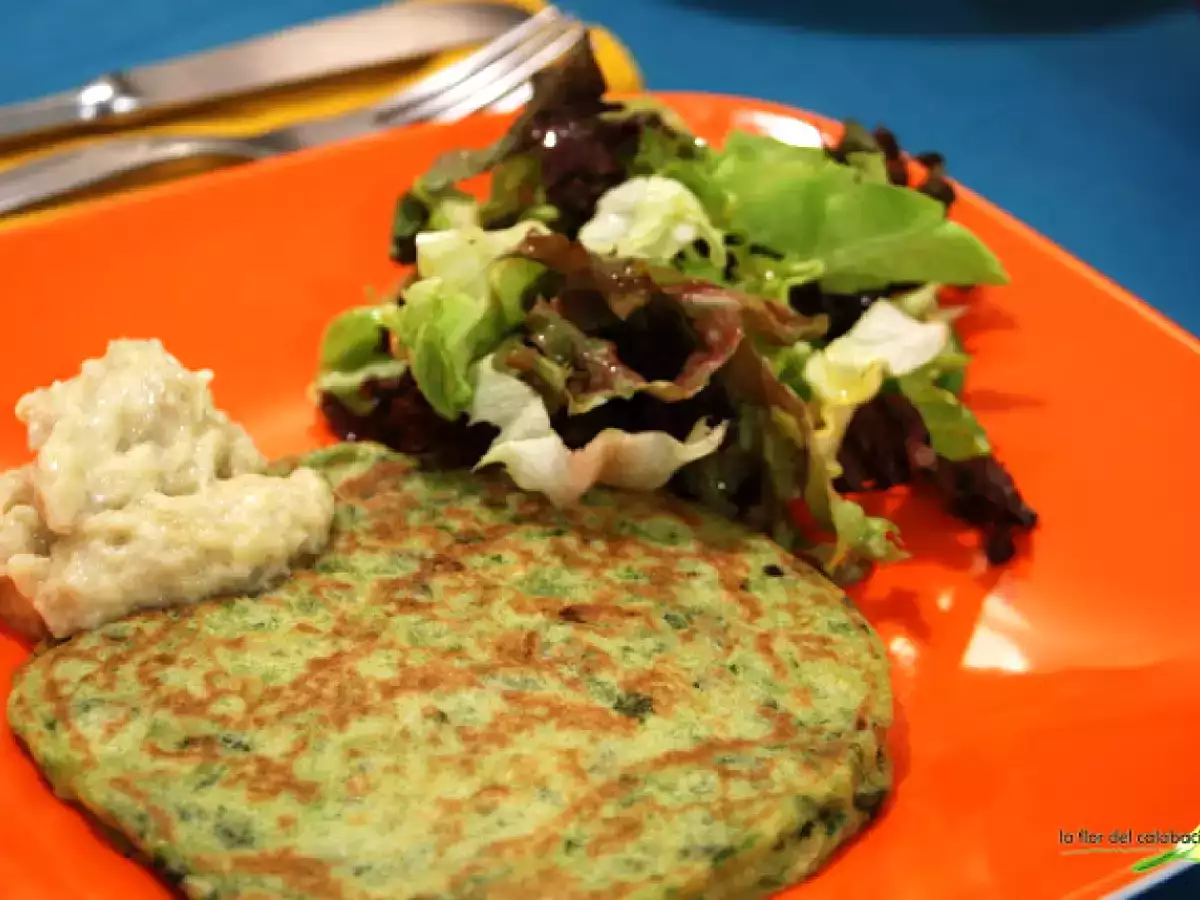 Tortitas de espinacas y manzana - foto 2