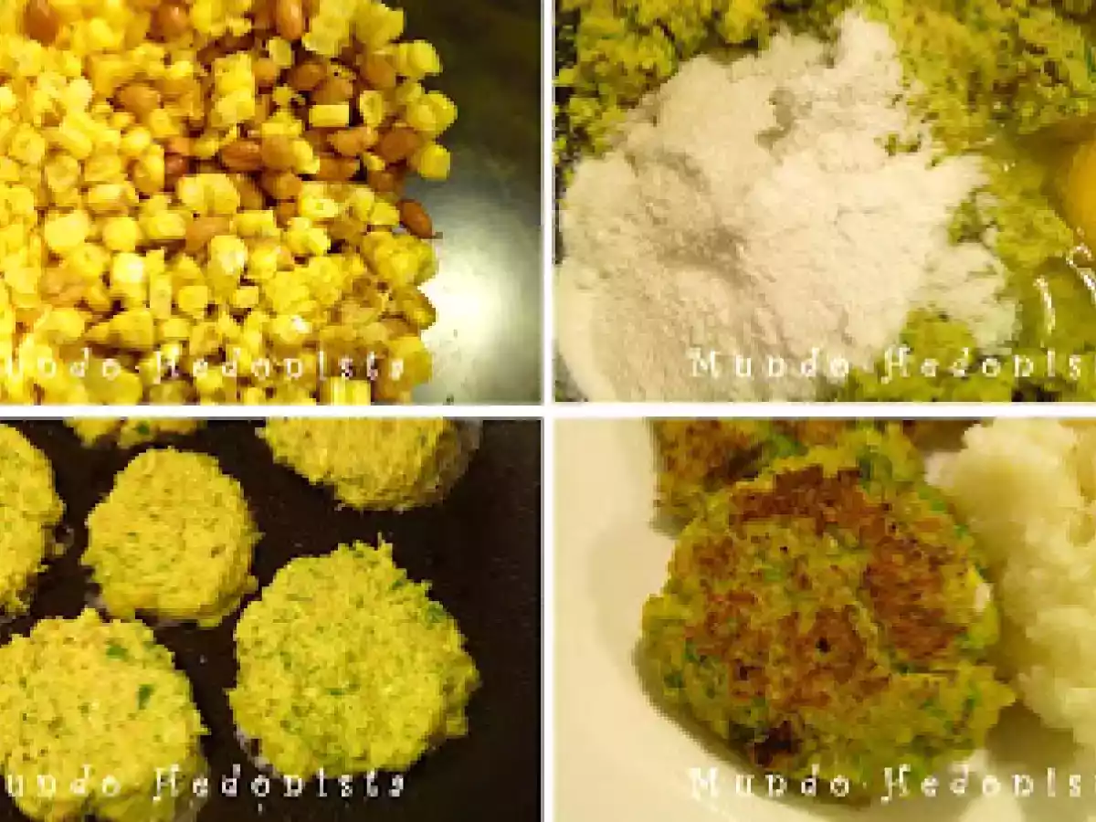 TORTITAS DE MAÍZ Y MANÍ (INDONESIA)