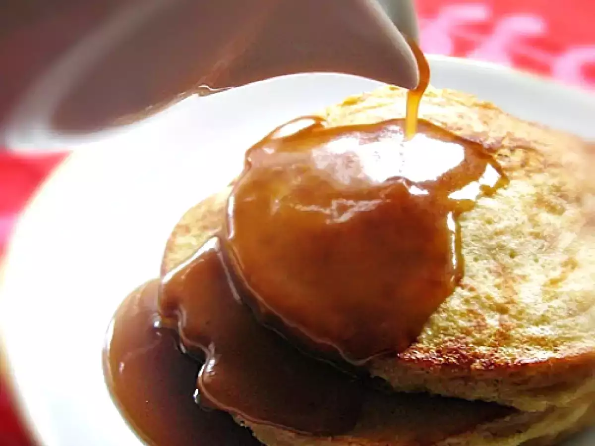 Tortitas de manzana y canela con salsa de toffee - foto 3