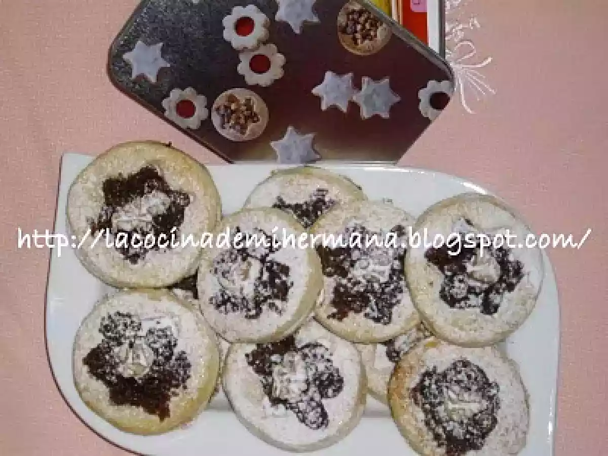 TORTITAS DE MASA QUEBRADA RELLENAS