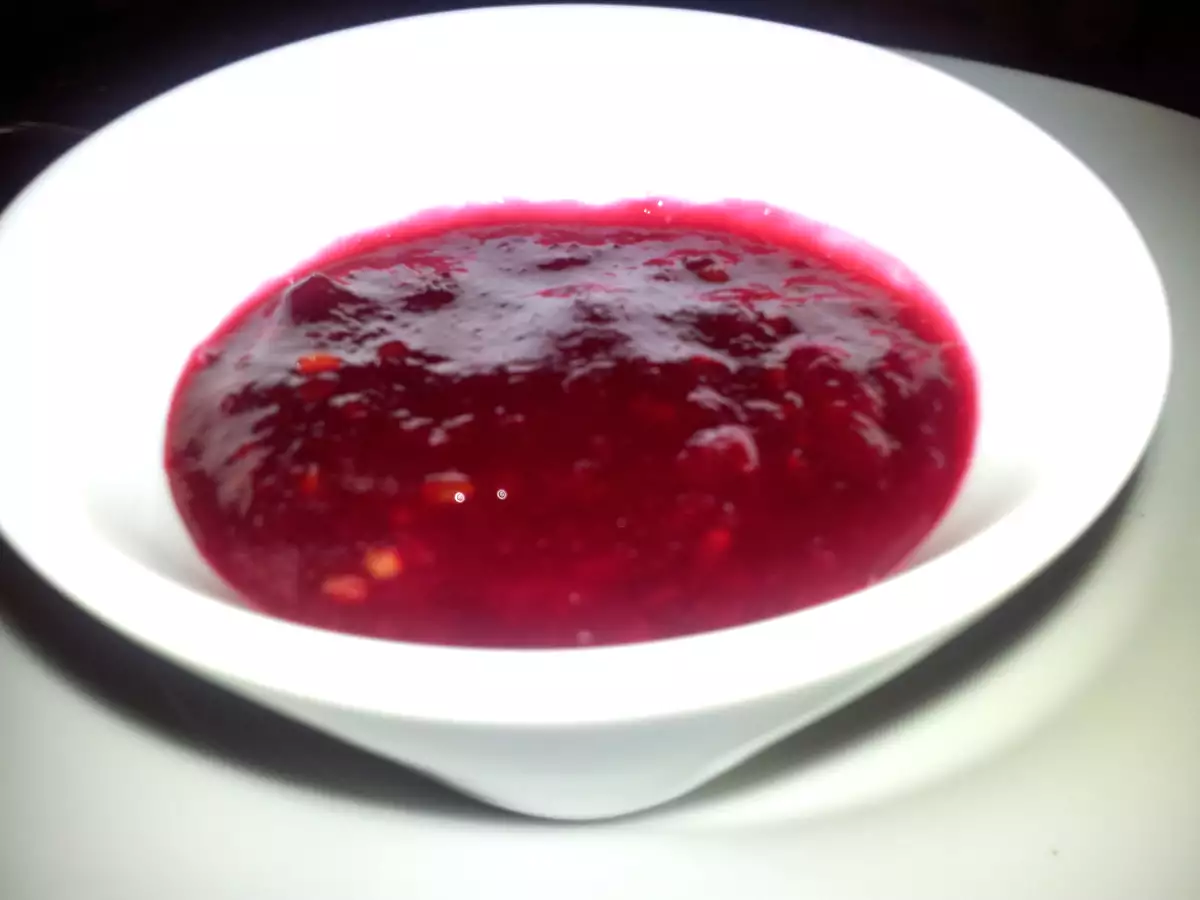 Tortitas de patata con jalea de grosellas - foto 3