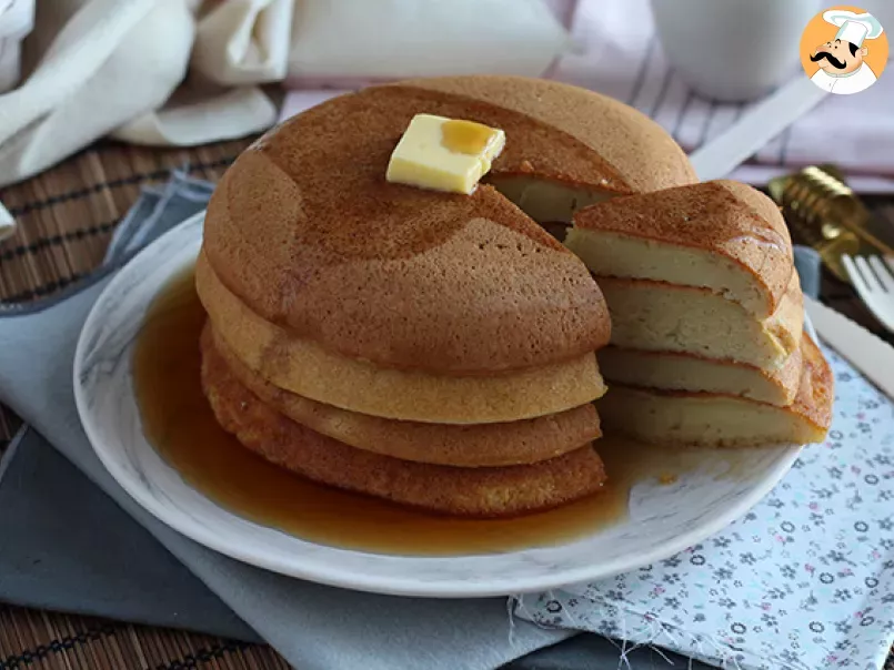 Tortitas japonesas. Pancakes esponjosas - foto 2