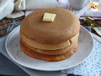 Tortitas japonesas. Pancakes esponjosas - foto 3