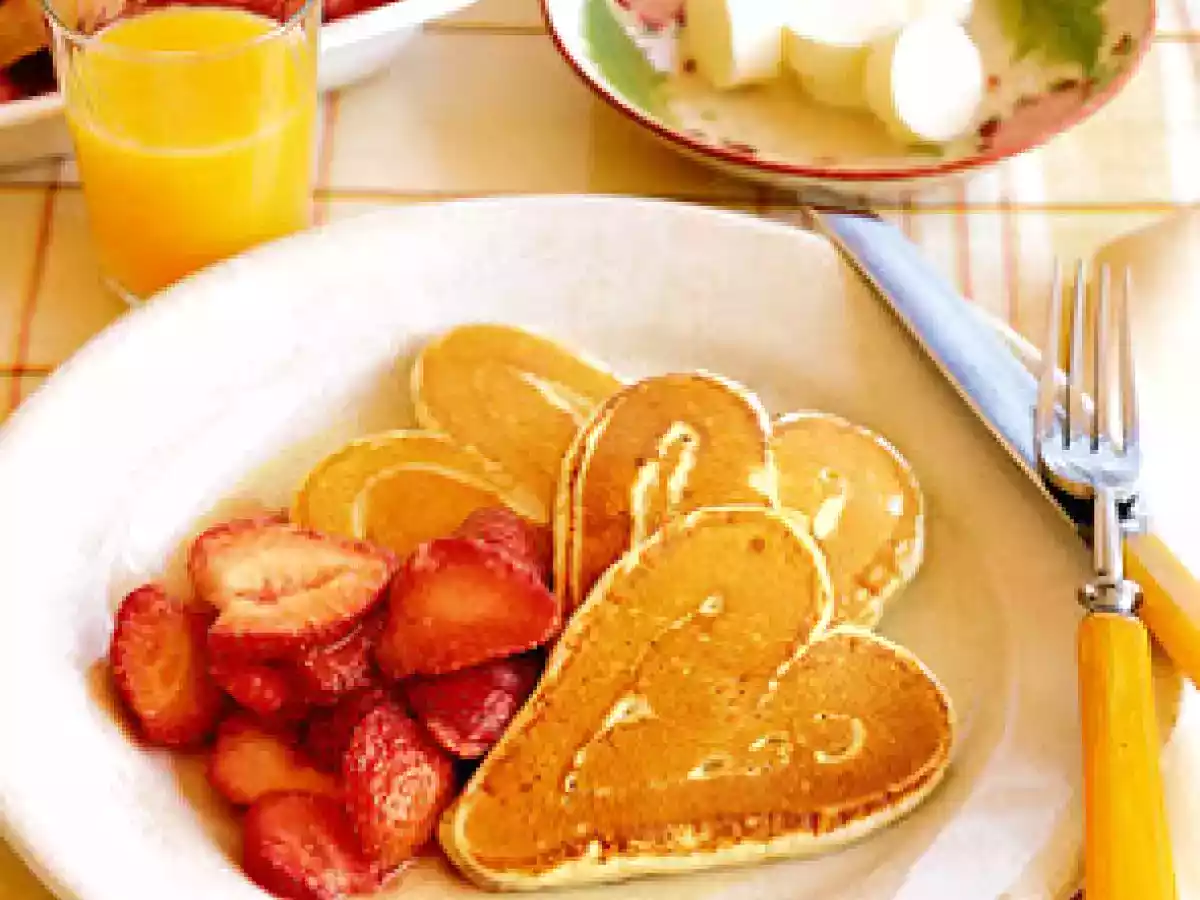 Tortitas (panqueques) Románticas