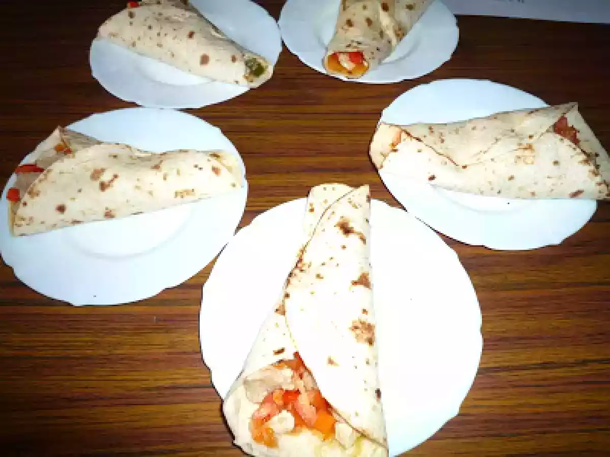 Tortitas rellenas de pollo - foto 2