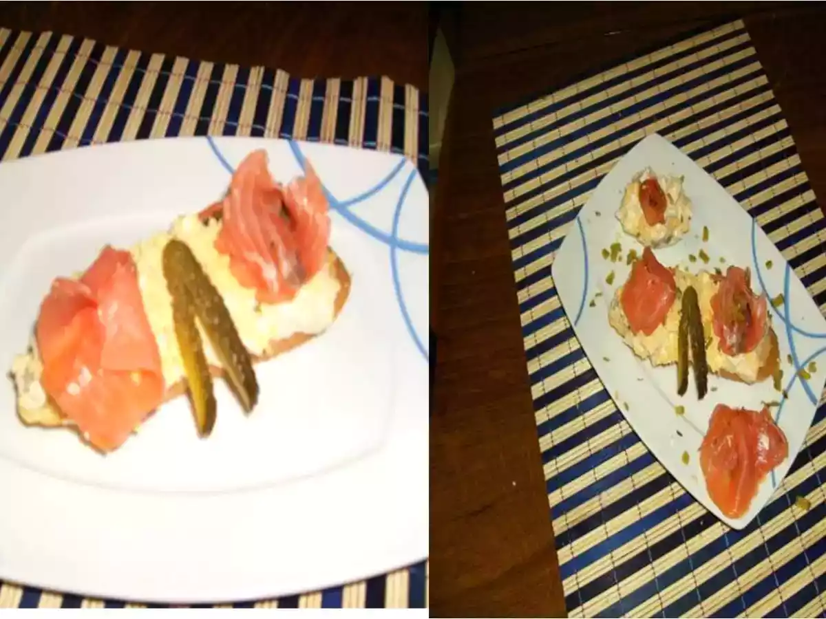 TOSTA DE ENSALADILLA RUSA