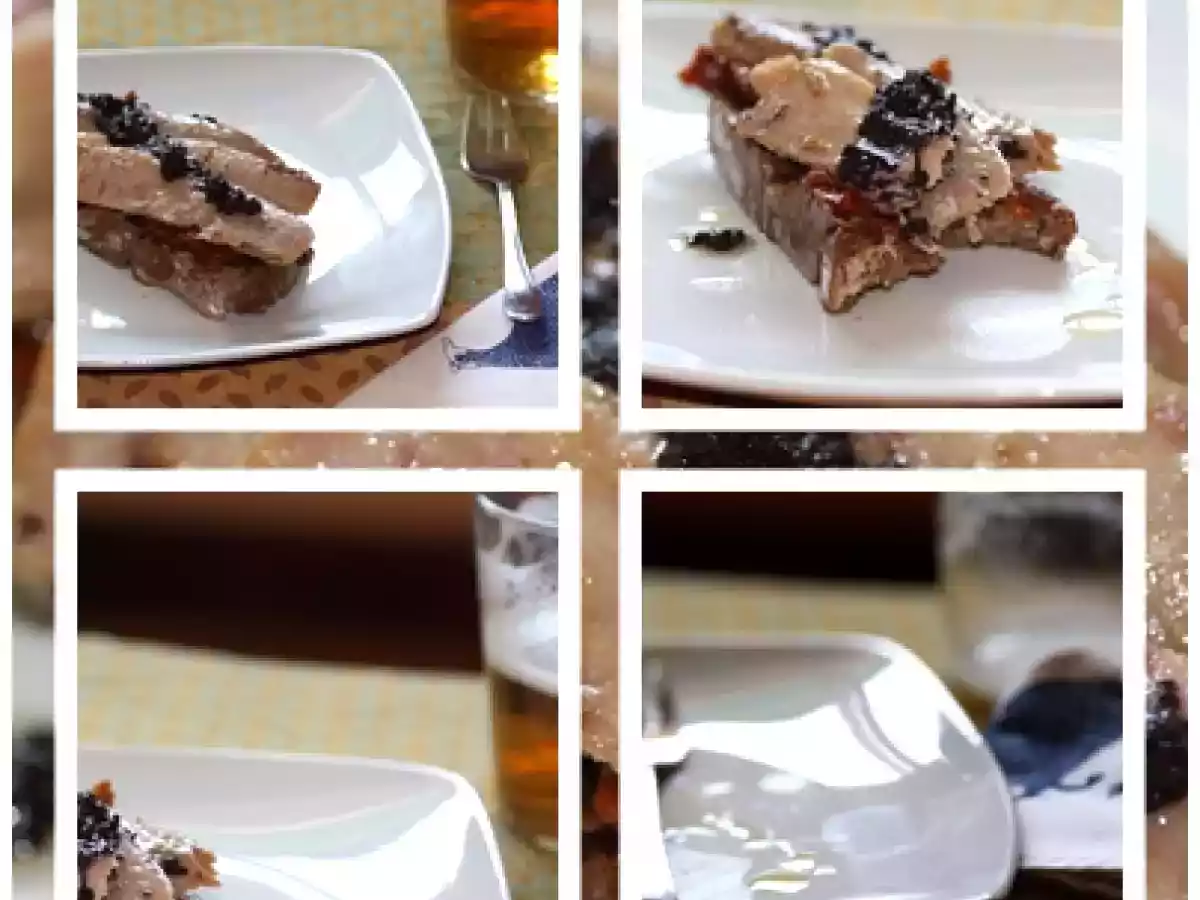 Tosta de ventresca de bonito y tomate seco - foto 3