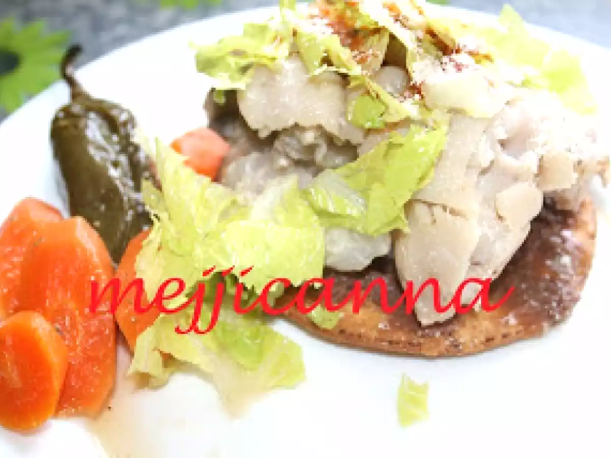 Tostadas de pata o manitas de cerdo