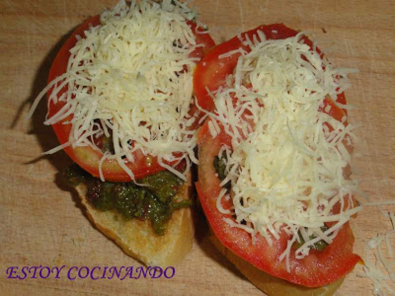 Tostadas de pizza de tomate - foto 4