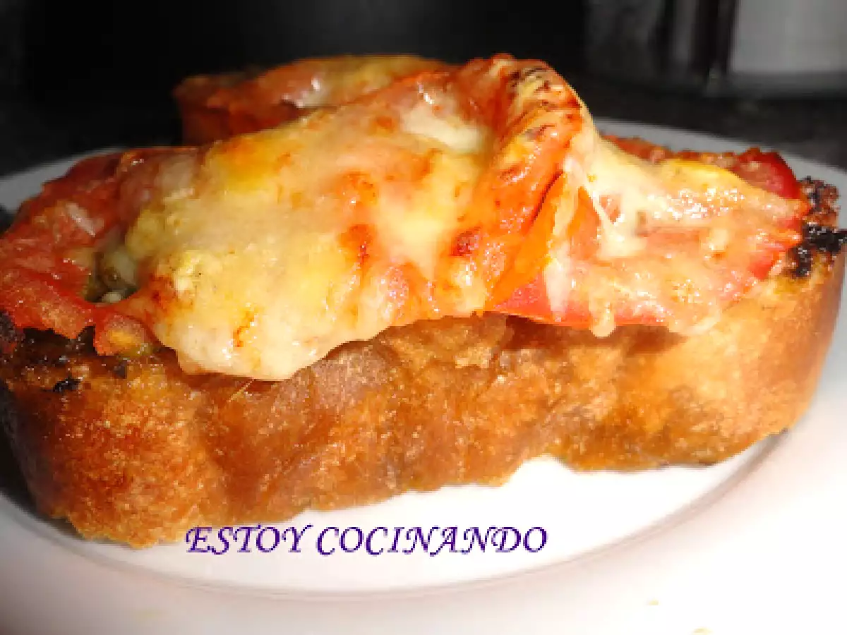 Tostadas de pizza de tomate - foto 6