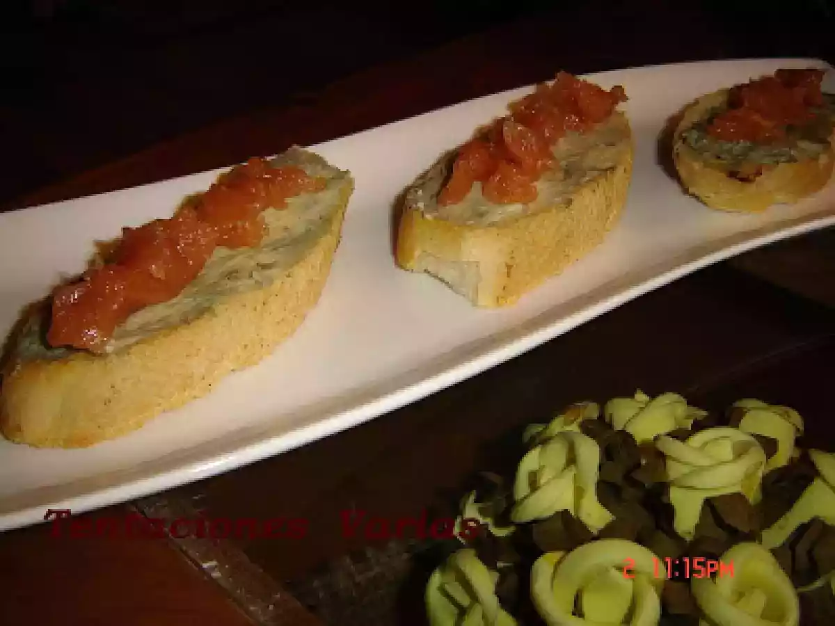 TOSTAS DE CABRALES Y MEMBRILLO