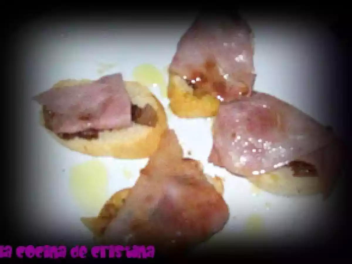 TOSTAS DE CEBOLLA Y JAMON YORK