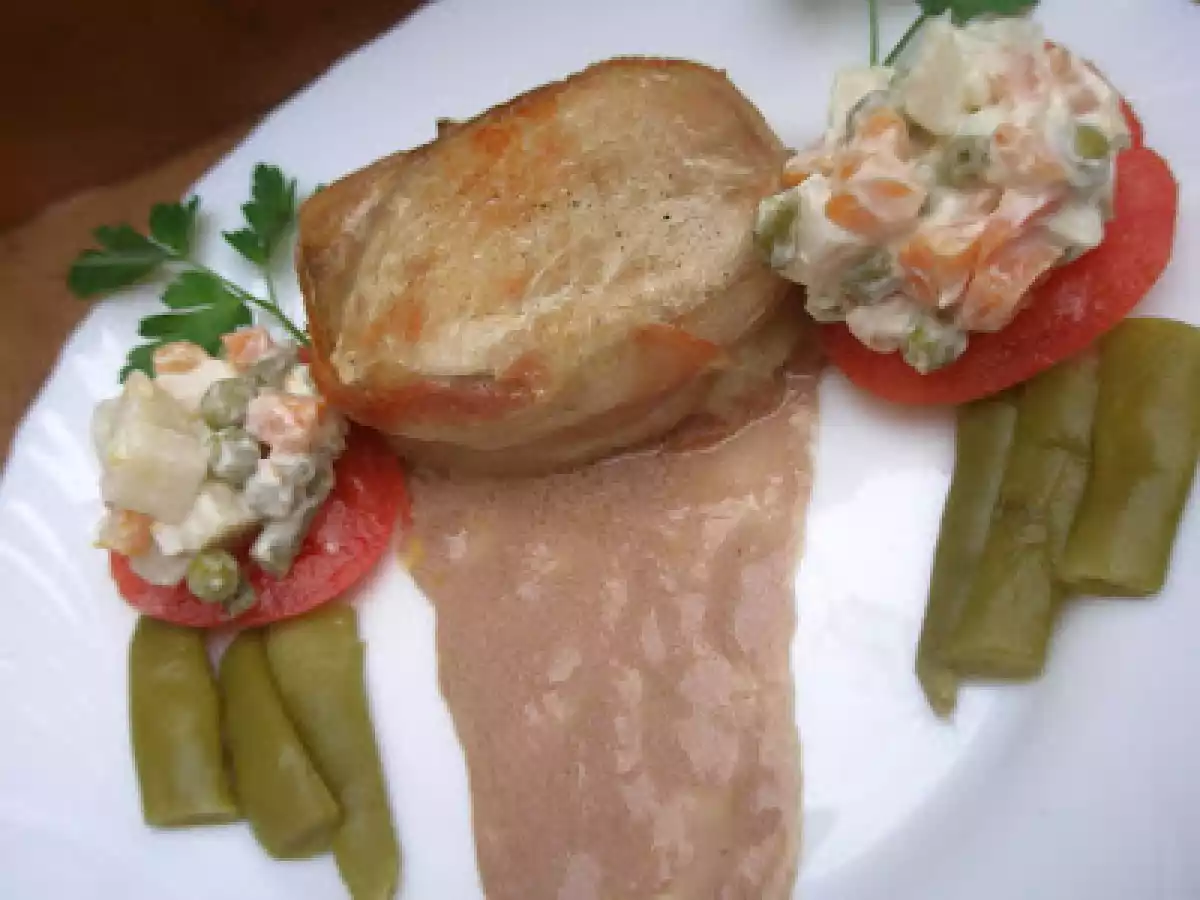 Tournedo al vino tinto