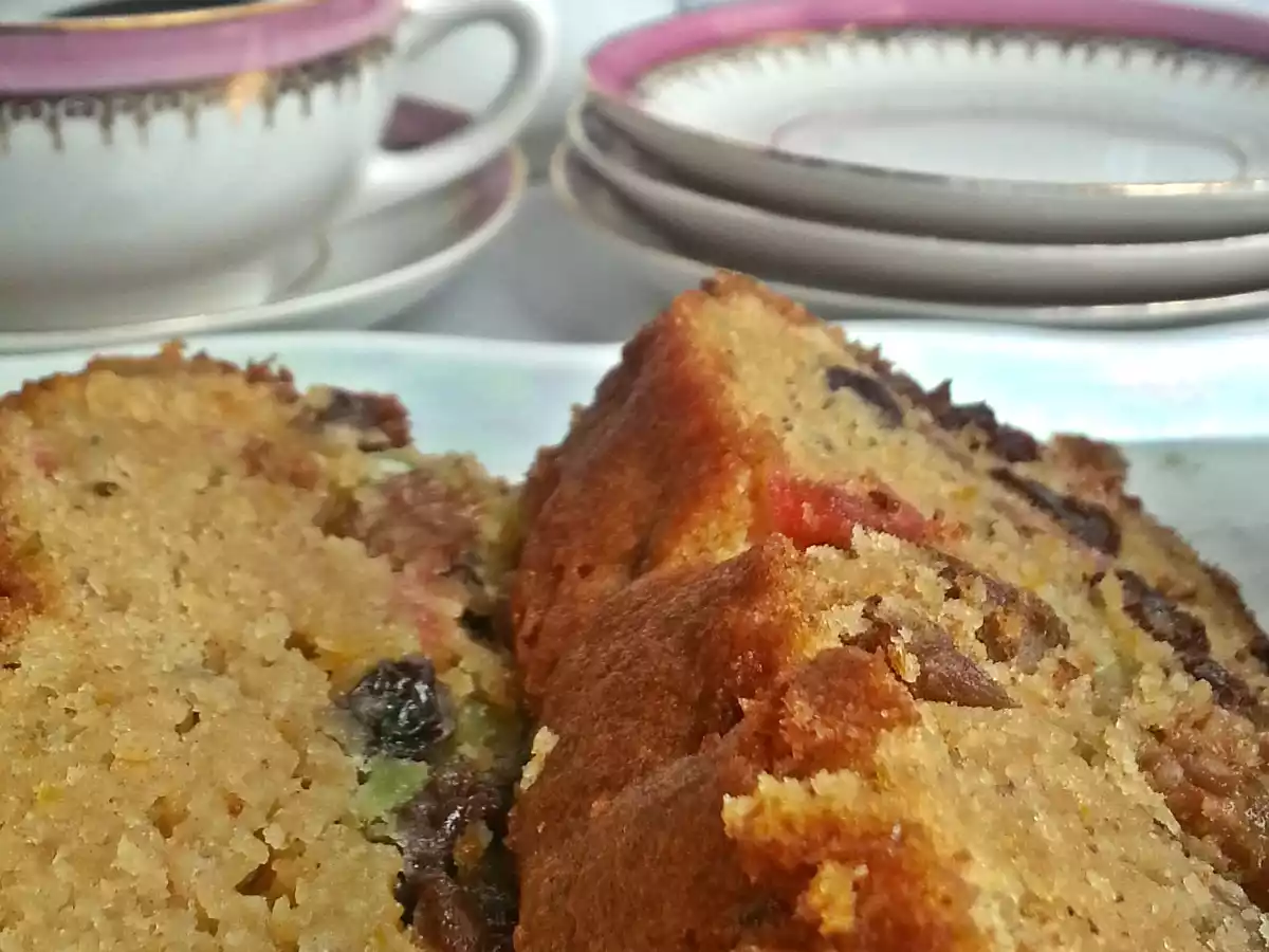Tradicional plum cake inglés de frutas - foto 4